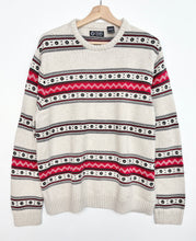 Load image into Gallery viewer, 90s Chaps Jumper (XL)