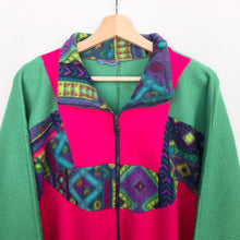Load image into Gallery viewer, 90s Abstract Fleece (L)