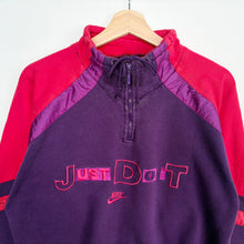 Load image into Gallery viewer, 90s Nike 1/4 Zip Sweatshirt (S)