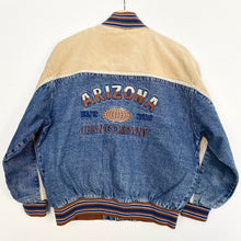 Load image into Gallery viewer, 90s Arizona Denim Bomber Jacket (S)