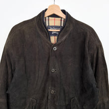 Load image into Gallery viewer, 90s Burberry Suede Jacket (M)