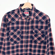 Load image into Gallery viewer, Wrangler Flannel Shirt (L)