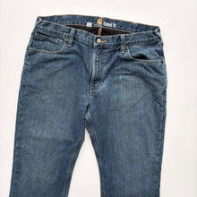 Load image into Gallery viewer, Carhartt Fleece Lined Jeans W38 L30