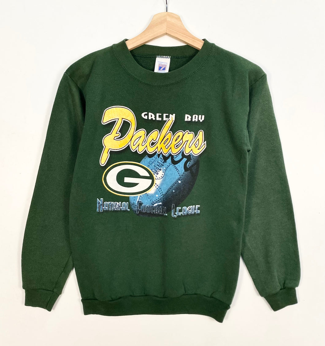 Women’s 90s NFL Green Bay Packers Sweatshirt (XS)