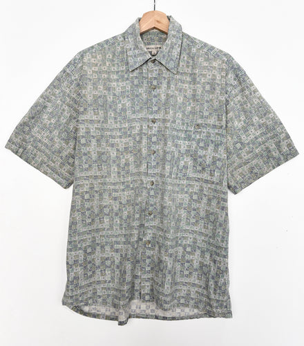 90s Crazy Print Shirt (M)