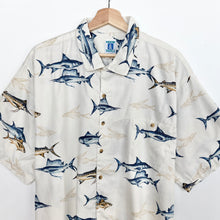 Load image into Gallery viewer, 90s Crazy Print Shirt (XL)