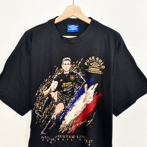 90s Umbro Manchester United Cantona T-shirt (XL)