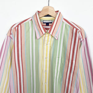90s Striped Shirt (L)