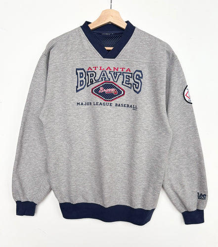 90s Lee MLB Atlanta Braves Sweatshirt (S)