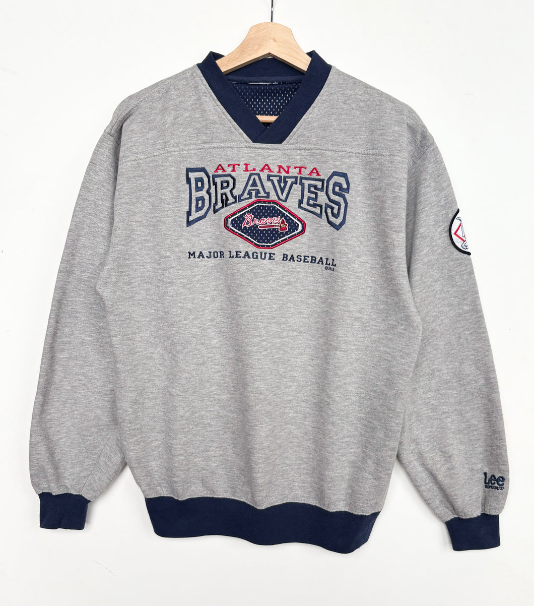 90s Lee MLB Atlanta Braves Sweatshirt (S)