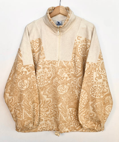 90s Abstract Fleece (L)