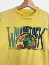 Load image into Gallery viewer, 80s Woodstock Pizza Parlour Single Stitch T-shirt (S)