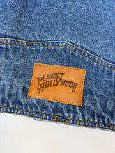 Load image into Gallery viewer, 90s Planet Hollywood Denim Jacket (S)