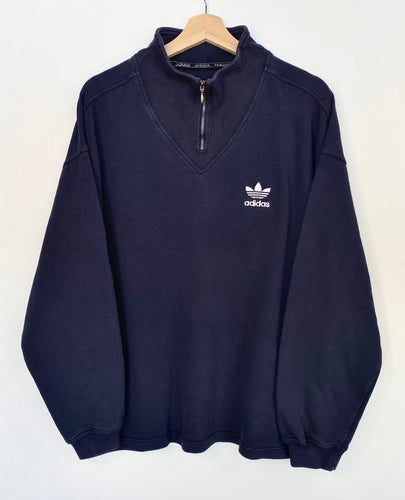 90s Adidas 1/4 Zip (L)