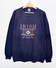 Load image into Gallery viewer, 90s Irish Notre Dame College Sweatshirt (L)