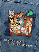 Load image into Gallery viewer, 90s Warner Brothers Cartoon Denim Jacket (M)