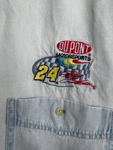 Load image into Gallery viewer, 90s NASCAR Denim Shirt (M)