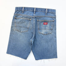 Load image into Gallery viewer, Dickies Cut Off Denim Shorts W33