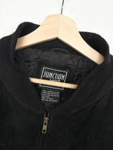 Load image into Gallery viewer, 90s Suede Bomber Jacket (L)