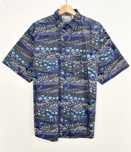 90s Crazy Print Shirt (XL)