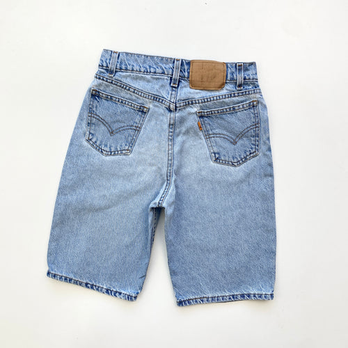 90s Levi’s 550 Denim Shorts W24