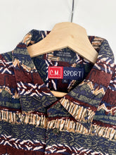 Load image into Gallery viewer, 90s Crazy Print Shirt (XL)