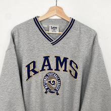 Load image into Gallery viewer, 90s Lee NFL St.Louis Rams Sweatshirt (L)