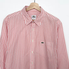 Load image into Gallery viewer, Lacoste Striped Shirt (L)