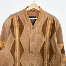 Load image into Gallery viewer, 90s Suede Bomber Jacket (L)