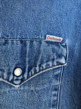 Load image into Gallery viewer, 90s Carhartt Denim Shirt (L)