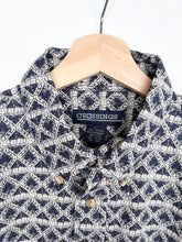Load image into Gallery viewer, 90s Crazy Print Shirt (L)