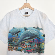 Load image into Gallery viewer, 90s Dolphin Sealife T-shirt (XL)