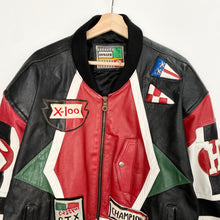 Load image into Gallery viewer, 90s Howie &amp; Son Leather Heavy Jacket (XL)