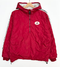 Load image into Gallery viewer, 90s Adidas 1/4 Zip Coat (S)