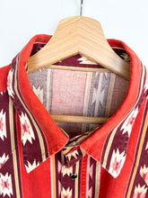 Load image into Gallery viewer, 90s Western Striped Shirt (XL)