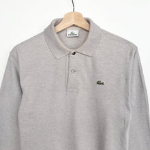 Load image into Gallery viewer, Lacoste Long Sleeve Polo (S)