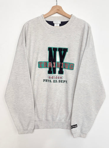 80s Adidas NY Training Sweatshirt (XL)