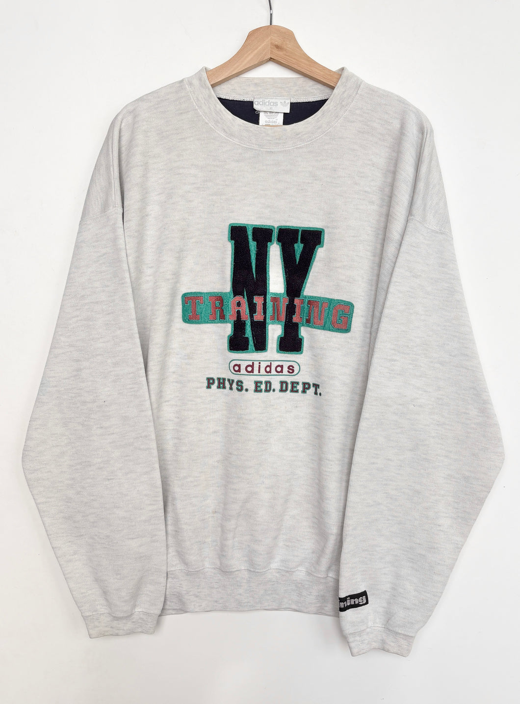 80s Adidas NY Training Sweatshirt (XL)