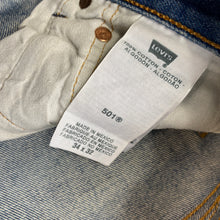 Load image into Gallery viewer, Levi’s 501 W34 L32