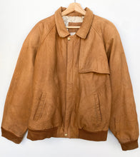 Load image into Gallery viewer, 90s Marlboro Leather Jacket (L)
