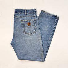 Load image into Gallery viewer, Distressed Carhartt Jeans W38 L34