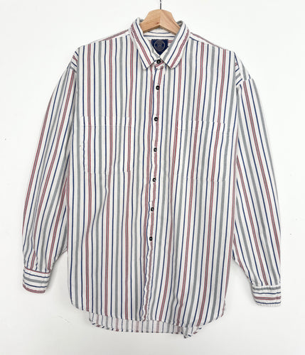 90s Striped Shirt (L)