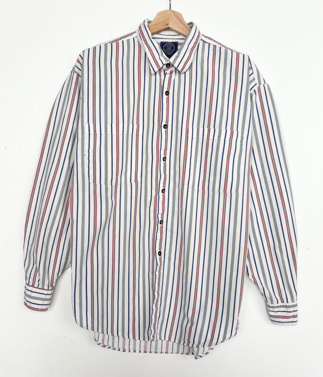 90s Striped Shirt (L)