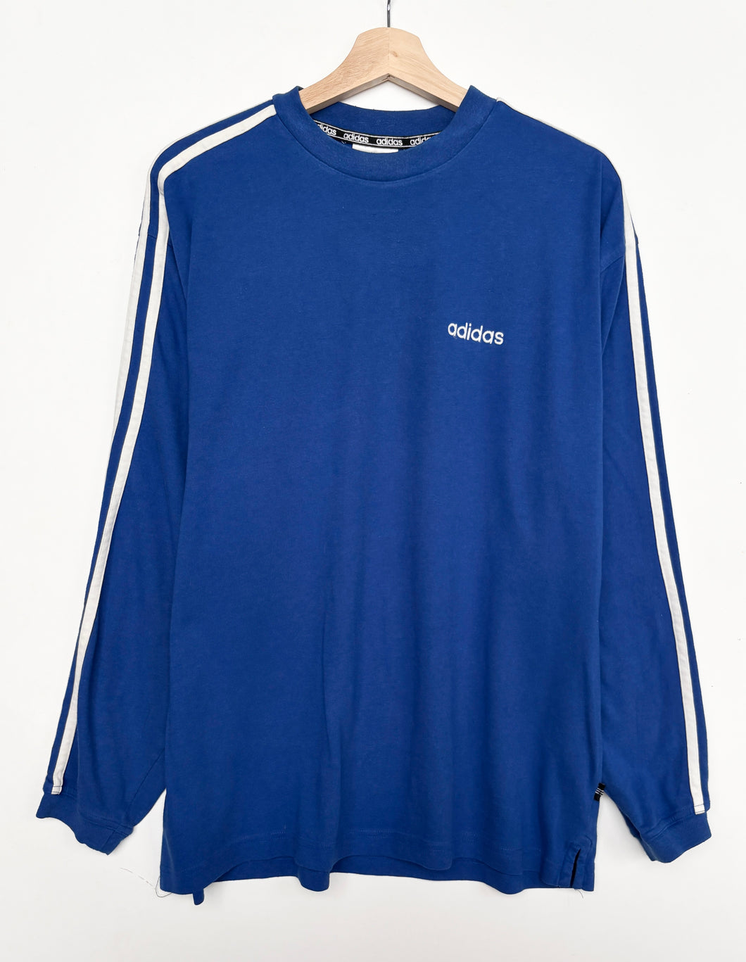 90s Adidas Long Sleeve T-shirt (M)