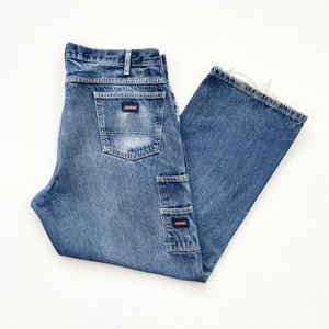 Distressed Dickies Carpenter Jeans W38 L30
