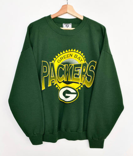 90s NFL Green Bay Packers Sweatshirt (XL)