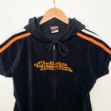 Load image into Gallery viewer, Women’s Y2K Harley Davidson Velour Hoodie (M)