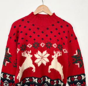 90s Grandad Christmas Jumper (M)