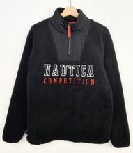 Load image into Gallery viewer, Nautica 1/4 Zip Sherpa Fleece (M)