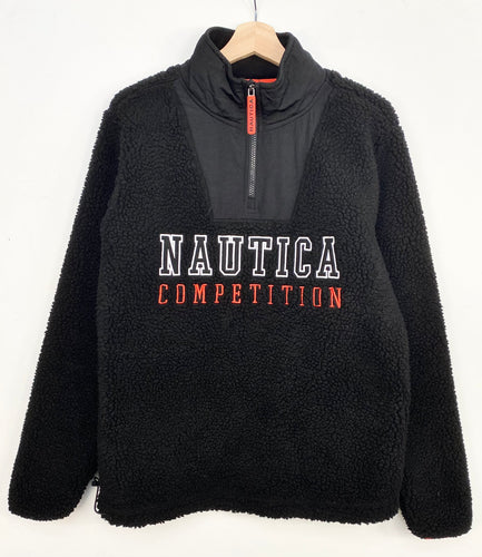 Nautica 1/4 Zip Sherpa Fleece (M)